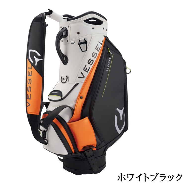 VESSEL ベゼル PRIME Staff キャディバッグ 10型 47インチ対応 ゴルフバッグ 1071119 日本正規品