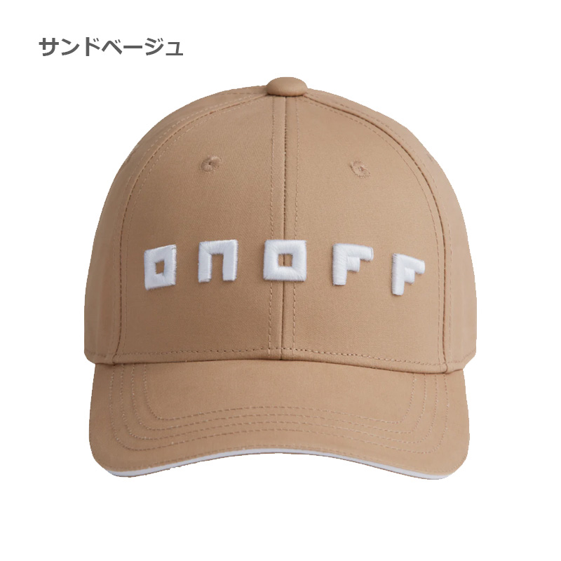 ONOFF（オノフ） 2025 ONOFF ゴルフ ベーシック キャップ 帽子 YOK0125