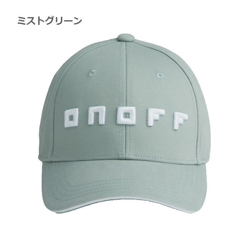 ONOFF（オノフ） 2025 ONOFF ゴルフ ベーシック キャップ 帽子 YOK0125