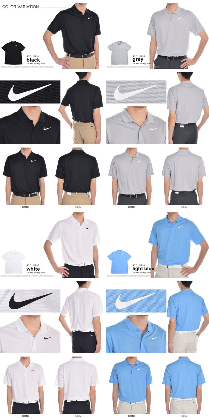 ナイキ Nike ゴルフ ポロシャツ Dri-FIT ビクトリー 半袖ポロシャツ 大きいサイズ USA直輸入 あすつく対応