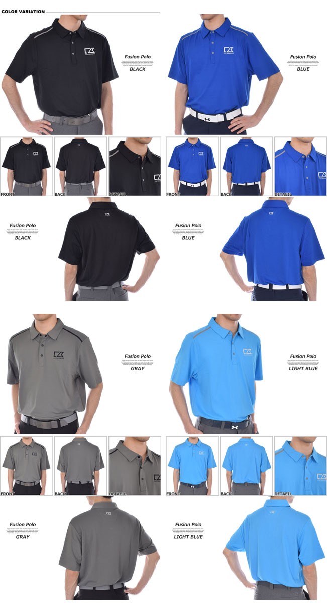 CUTTER&BUCK Moisture-wicking (ポロシャツ ) Cutter & Buck Men's Moisture Wicking Drytec UPF 50 Jersey
