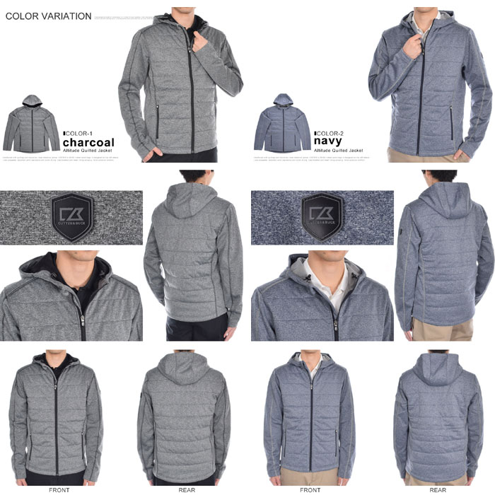 新品　Cutter & Buck CUT-OUTER ジャケット　Mサイズ CUTTER&BUCK （超お買い得秋冬ウェア）カッター＆バック