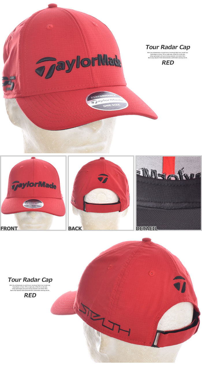 TaylorMade テーラーメイド ゴルフキャップ ゴルフ帽子 ツアー