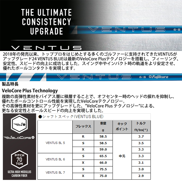 PING（ピン） G440KドライバーFUJIKURA 24 VENTUS BLUE オプション