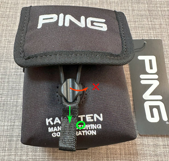 PING GB-U2310 レンジファインダーケースBLACK : 36841-01 : Golf Shop