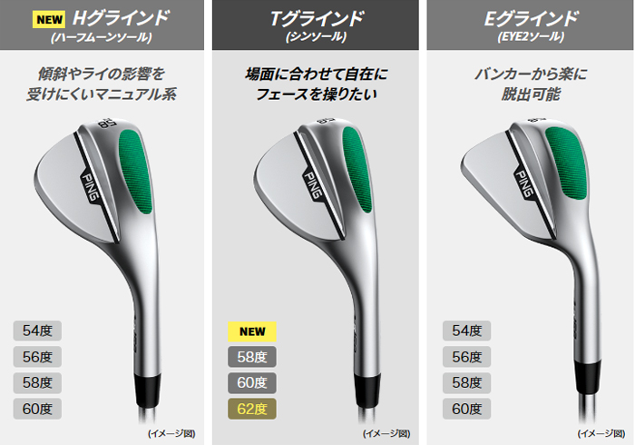 PING S159 WEDGE PING ZZ-115 標準シャフト ピン ウェッジ 日本正規品 