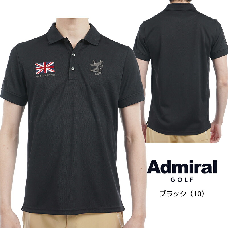 Admiral ポロシャツ Mサイズ 6枚セット Admiral（アドミラル） ゴルフ メンズ フラッグ ポロシャツ（ADMA614
