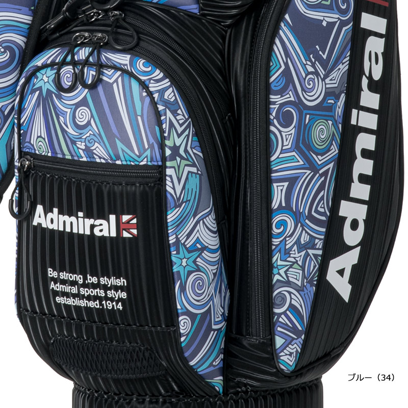 Admiral（アドミラル） ゴルフ カートキャディバッグ ダズル（ADMG6BC3