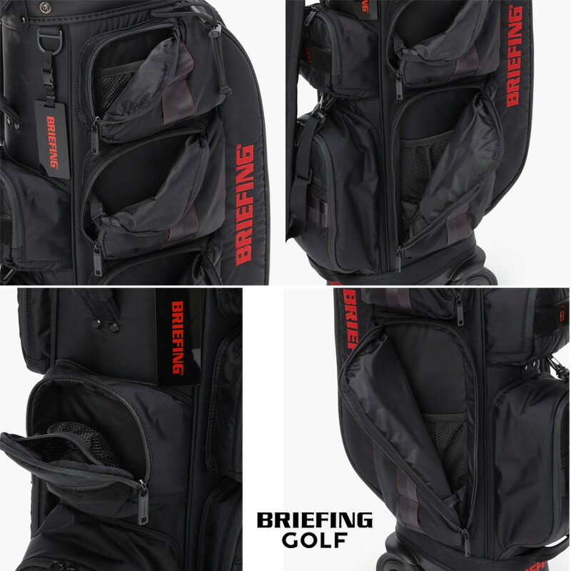 BRIEFING（ブリーフィング） ゴルフ キャディバッグ CR-6 CASTER
