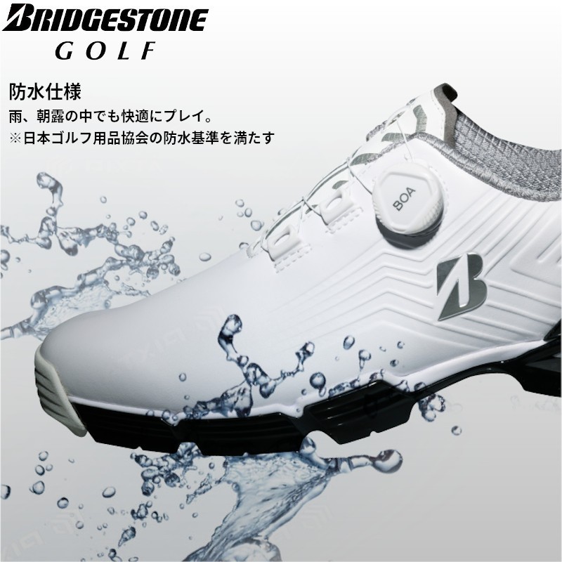 Bridgestone Golf Golf Shoes TOUR B ZERO-SPIKE-BITER TOUR Spikeless