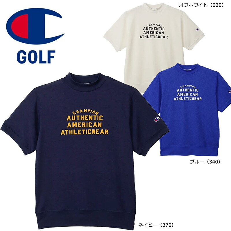 Champion（チャンピオン） ゴルフ メンズ ショートスリーブ モック
