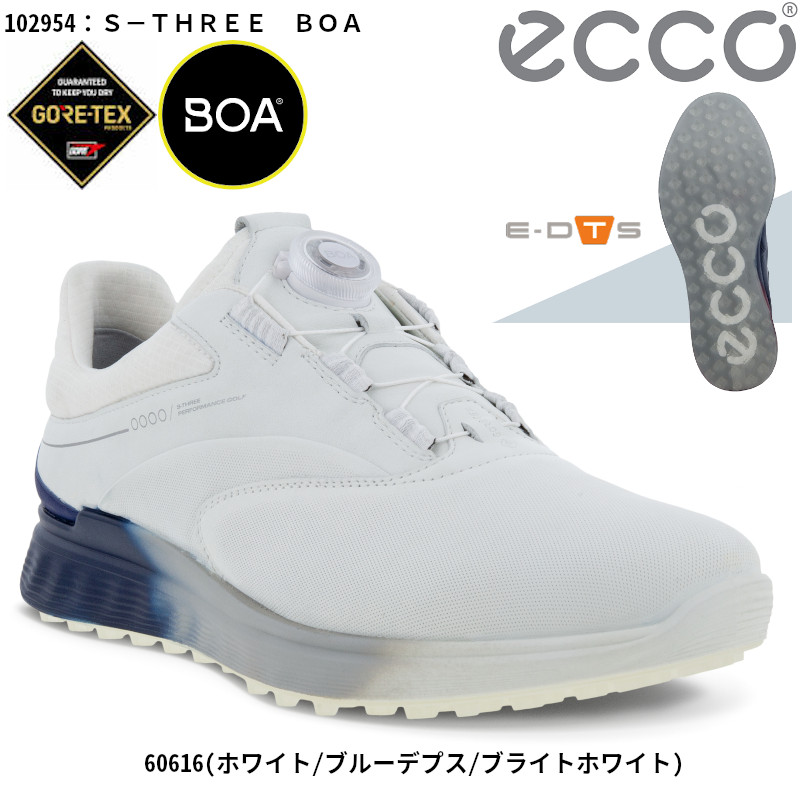 ecco （セール）エコー メンズ ゴルフシューズ エス・スリー