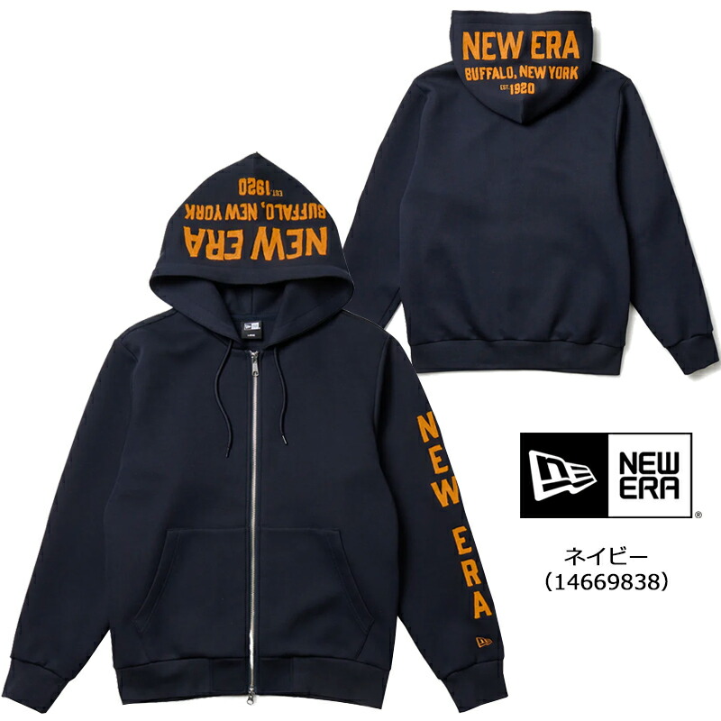 NEW ERA（ニューエラ） ゴルフ 長袖 テック スウェット フルジップ
