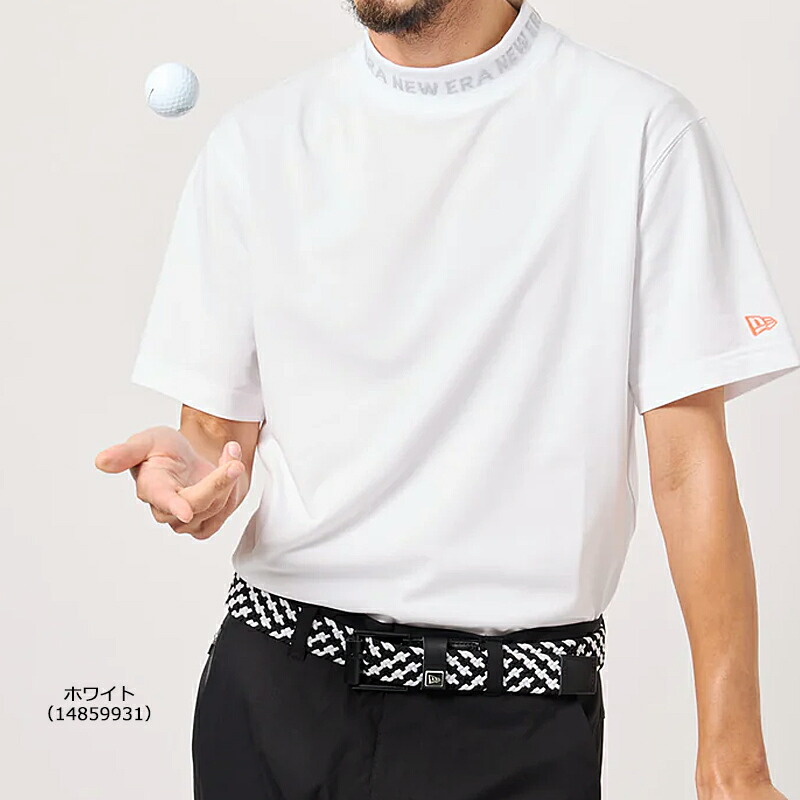 ニューエラゴルフ　モックネックシャツ　台形スカート　セットアップ　サイズL 春夏 NEW ERA（ニューエラ） ゴルフ メンズ 半袖 ミッドネック Tシャツ