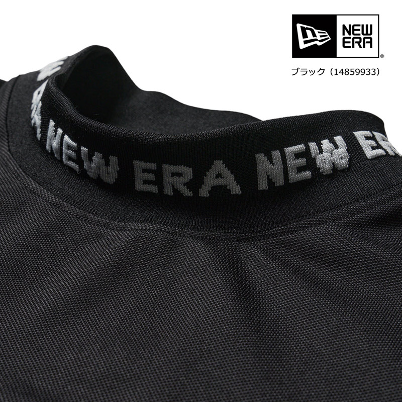 NEW ERA（ニューエラ） ゴルフ メンズ 半袖 ミッドネック Tシャツ