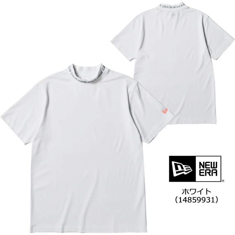 NEW ERA（ニューエラ） ゴルフ メンズ 半袖 ミッドネック Tシャツ