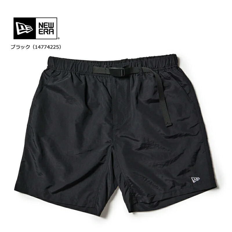 NEW ERA（ニューエラ） ウェブベルト ショートパンツ ブラック 2026春