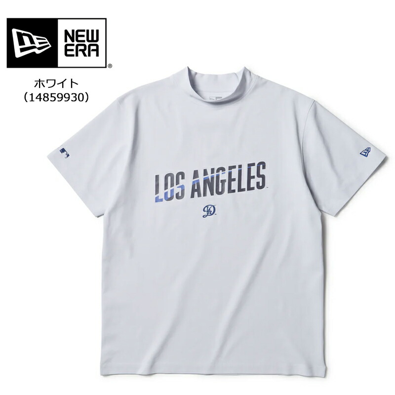 NEW ERA（ニューエラ） ゴルフ 半袖 ミッドネック Tシャツ MLB