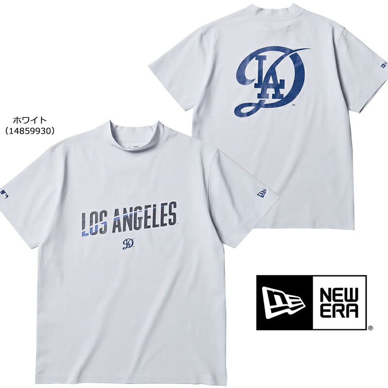 NEW ERA（ニューエラ） ゴルフ 半袖 ミッドネック Tシャツ MLB