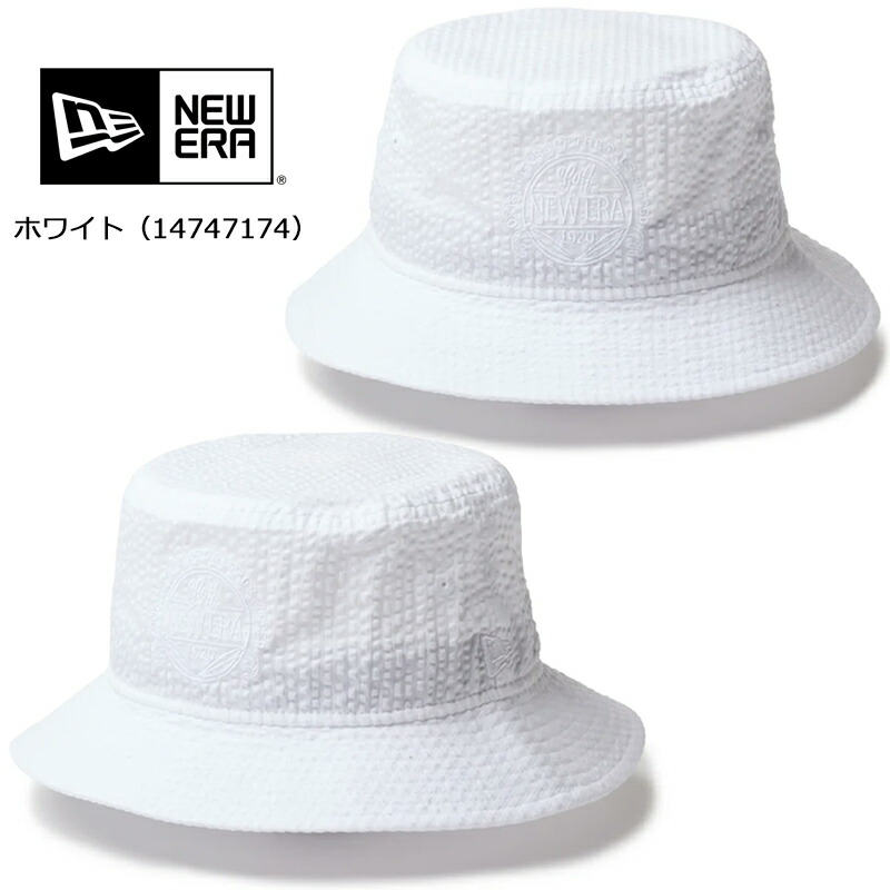 NEW ERA（ニューエラ） ゴルフ バケット01 Seersucker 2026春夏 帽子