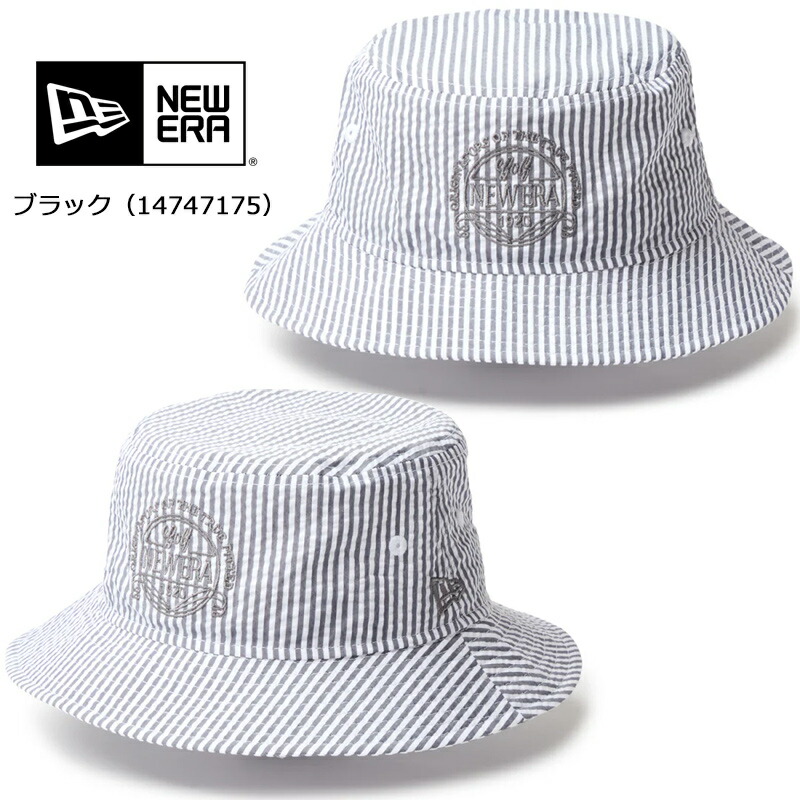 NEW ERA（ニューエラ） ゴルフ バケット01 Seersucker 2026春夏 帽子
