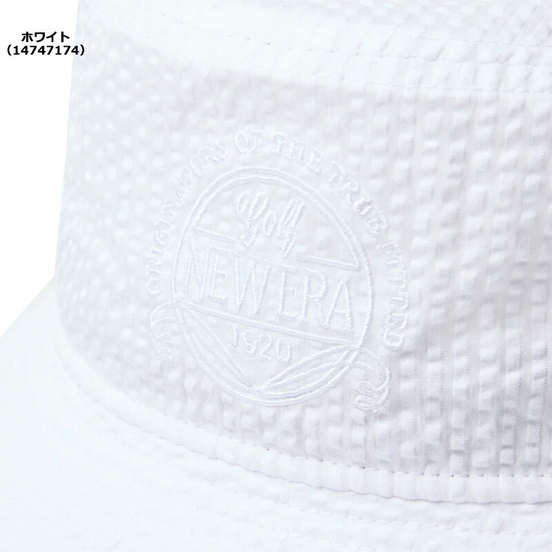 NEW ERA（ニューエラ） ゴルフ バケット01 Seersucker 2026春夏 帽子