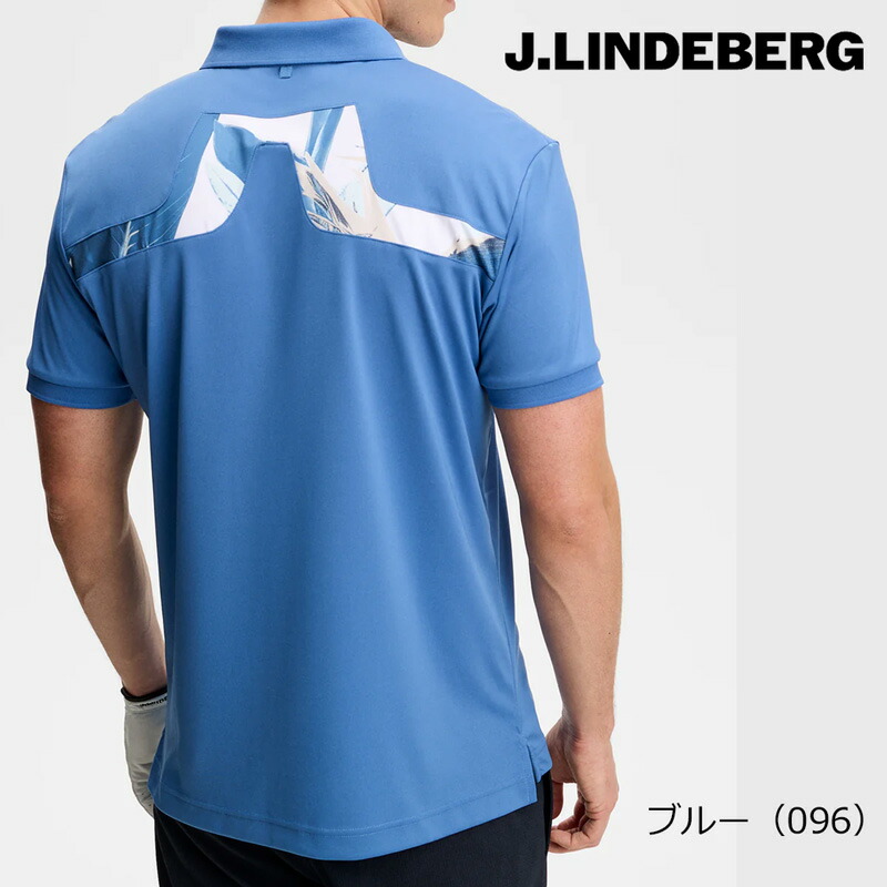 ジェイリンドバーグ ゴルフ KV Print Polo（071-25243）2026春夏 半袖