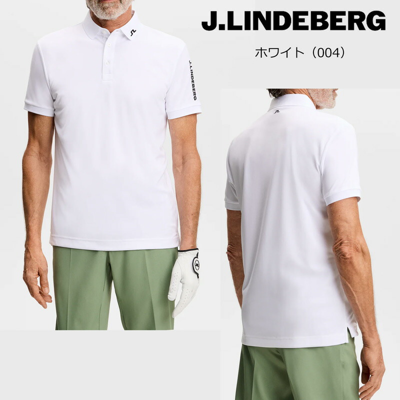 ジェイリンドバーグ ゴルフ Tour Tech Slim Fit Polo（071-25241）2026
