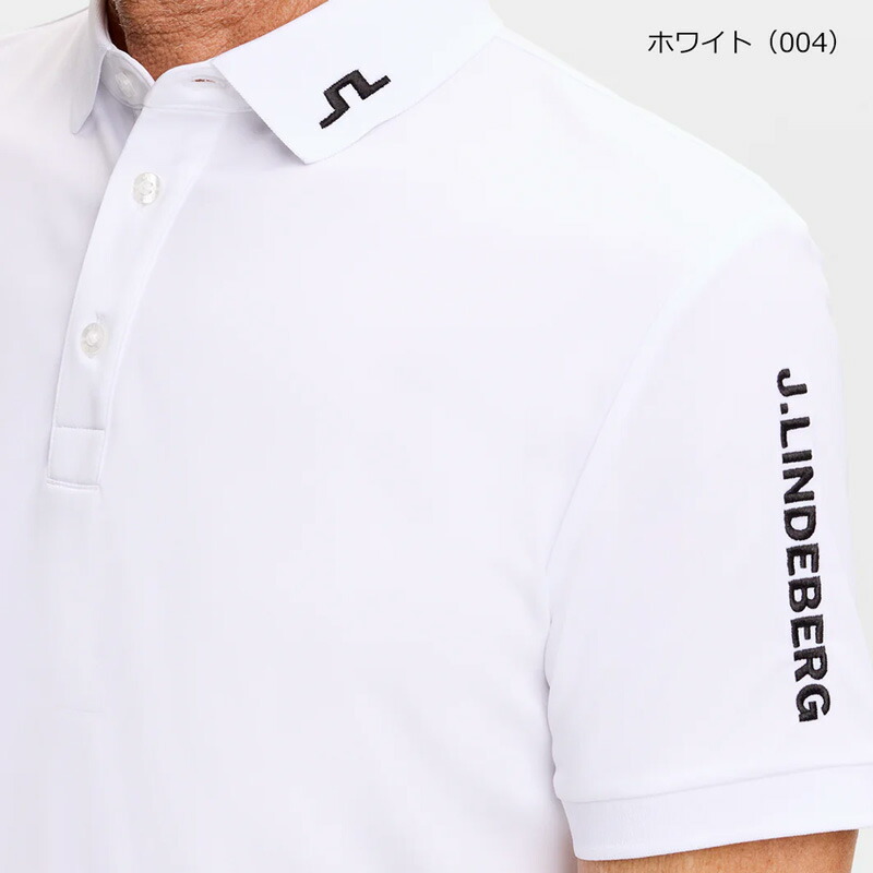 ジェイリンドバーグ ゴルフ Tour Tech Slim Fit Polo（071-25241）2026
