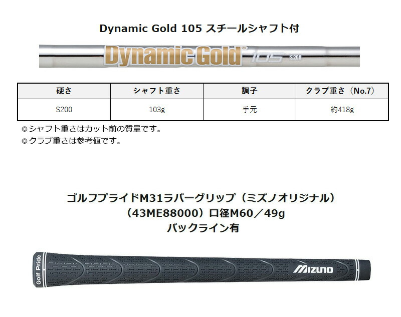 MIZUNO（ミズノ） Mizuno Pro M-13 アイアン 6本セット（#5-9、PW