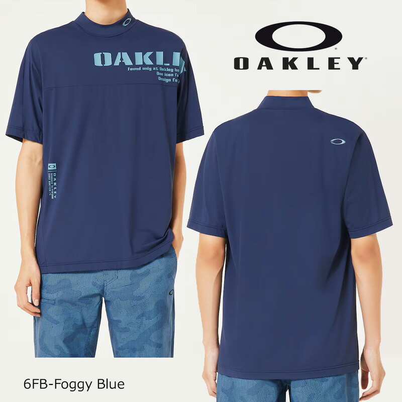 OAKLEY オークリー テックコールドジャガードモック 半袖 新品未使用 g-zone_foa407677