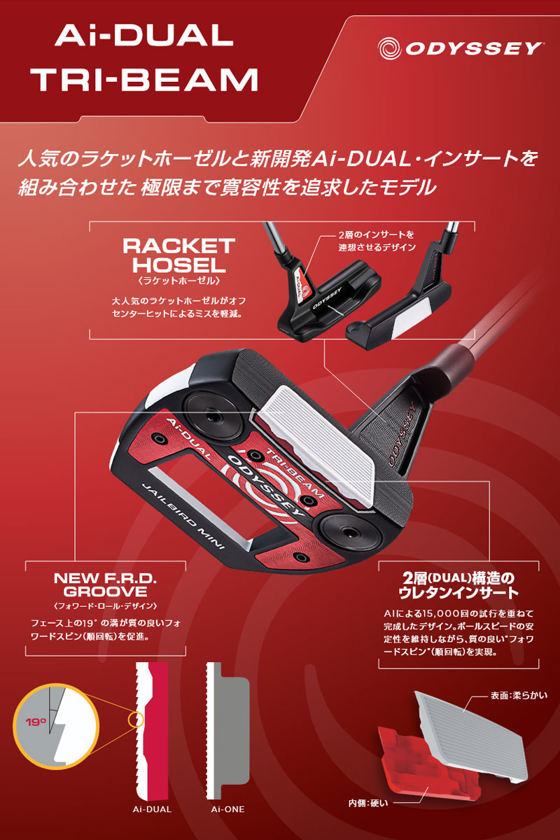 ODYSSEY（キャロウェイゴルフ） オデッセイ Ai-DUAL エーアイ デュアル