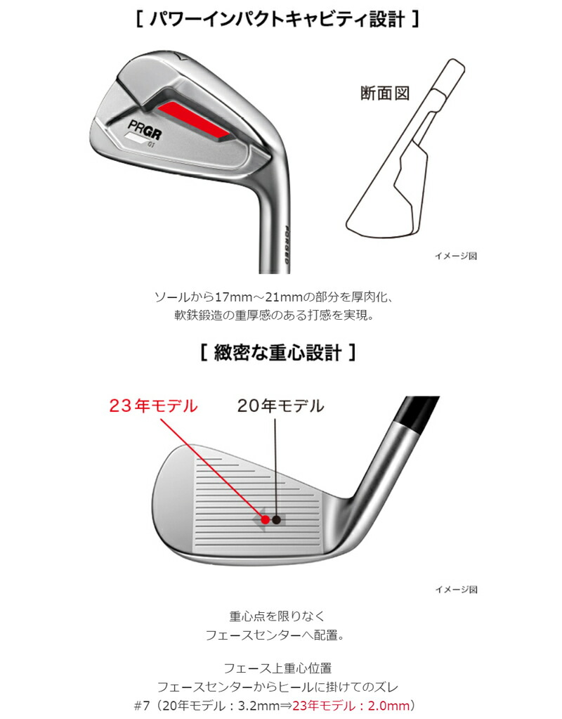 プロギア 01 アイアン（#6-PW MODUS3 TOUR115）スチールシャフト 2023