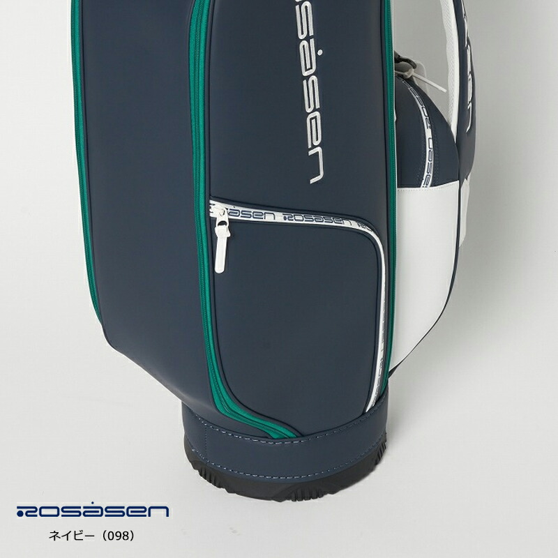 【新品タグ付】ロサーセンrosasen/ロゴ入りキャディバッグ★オレンジ♪★ Rosasen ロサーセン ゴルフ カート キャディバッグ（046-13301