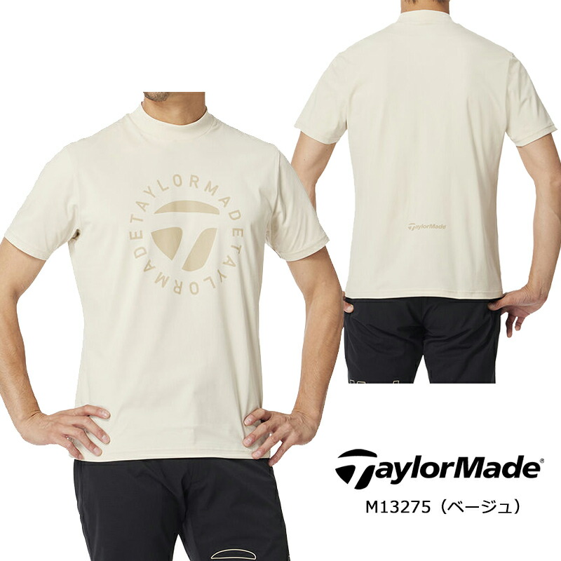 美品】TaylorMade テーラーメイド スイッチアームモックネックシャツ