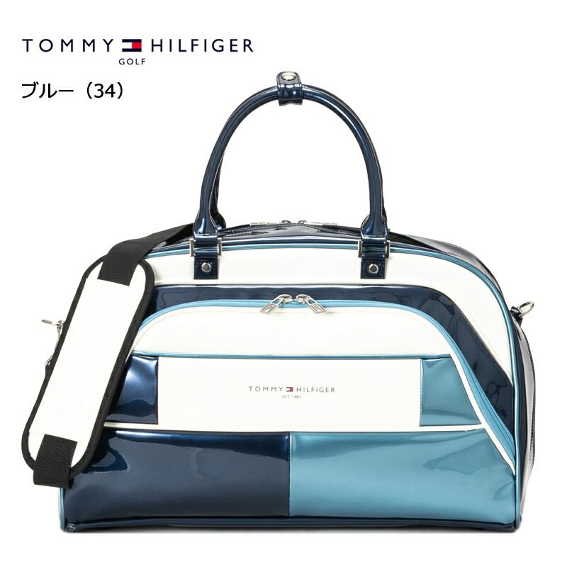 未使用級】トミーヒルフィガー ゴルフバッグ ボストン ショルダー 2way