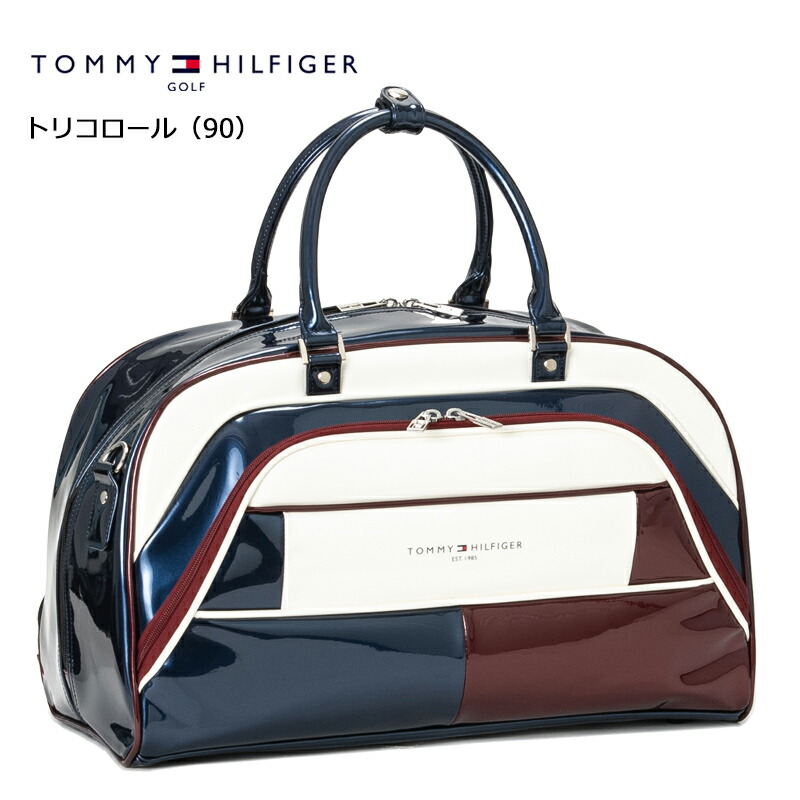【ほぼ未使用】2WAY スポーツ ゴルフ ボストンバッグ トミー ヒルフィガー TOMMY HILFIGER（トミー・ヒルフィガー） ゴルフ ボストンバッグ