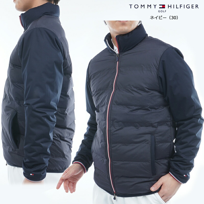 TOMMY HILFIGER(トミー・ヒルフィガー) ゴルフ メンズ ロゴ入 接結 TOMMY HILFIGER(トミー・ヒルフィガー) ゴルフ メンズ ロゴ入 接結