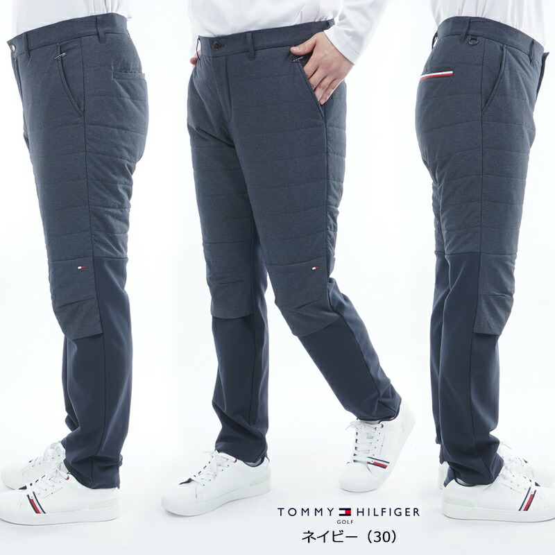美品   GOLF トミーゴルフ 中綿 パンツ M秋冬 TOMMY HILFIGER（トミー・ヒルフィガー） ゴルフ メンズ ハイブリット