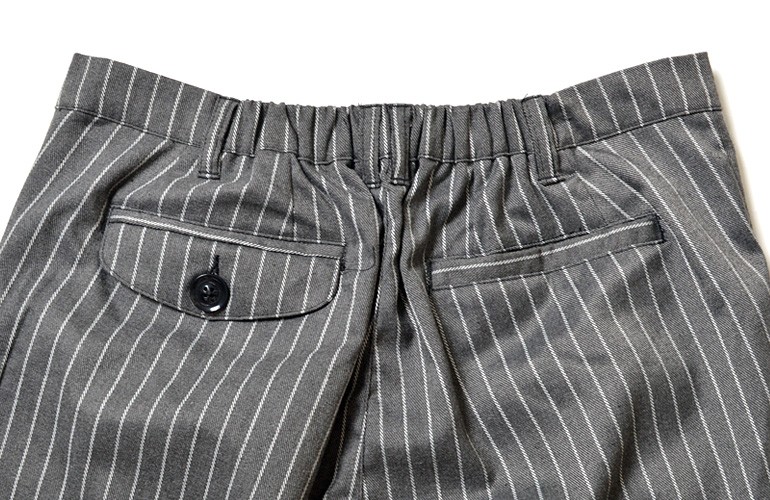 ナイキ】NIKE ほろにが ストライプ GOLF ゴルフ パンツ XL グレー×黒