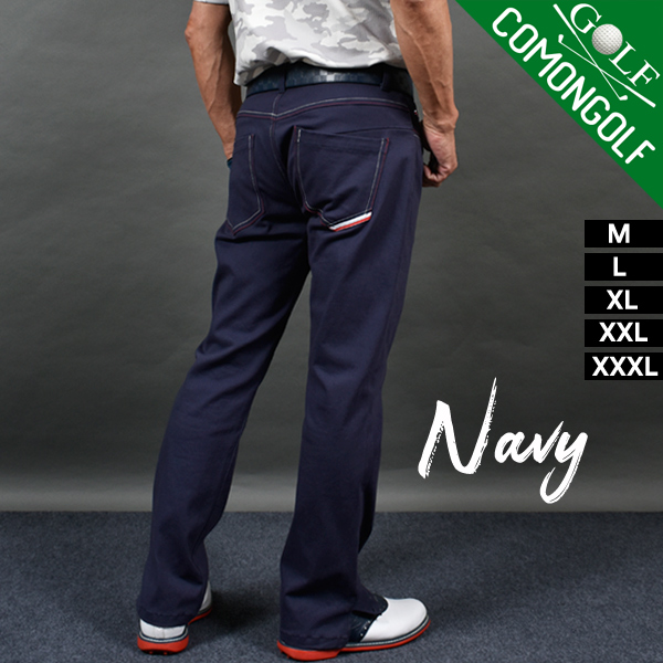 ゴルフウェア メンズ パンツ ゴルフ 大きいサイズ ズボン ストレッチ