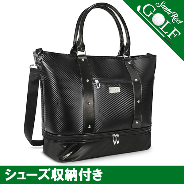 ジーフォア ブラック ゴルフバッグ レディース トートバッグ ハンドバッグ ジーフォア ゴルフ レディース G/FOREトートバッグ ブラック