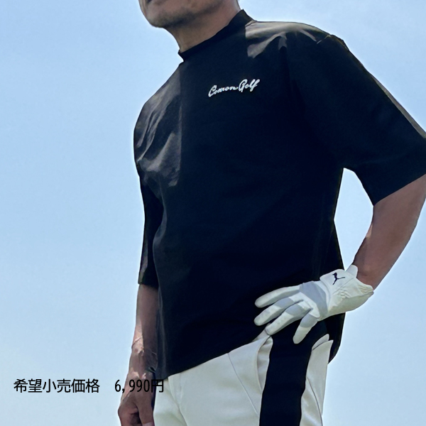COMONGOLF（コモンゴルフ） ゴルフウェア メンズ 半袖 春夏 モック
