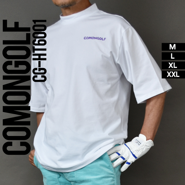COMONGOLF（コモンゴルフ） ゴルフウェア メンズ 半袖 春夏 冷感天竺