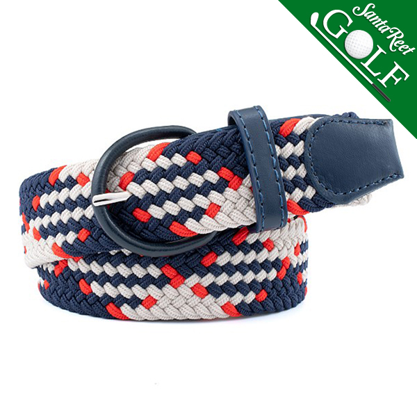 定価13,200円 ラッセルノ ゴルフ GOLF メッシュ ベルト 青 定価13 200円 ラッセルノ ゴルフ Russeluno GOLF メッシュ