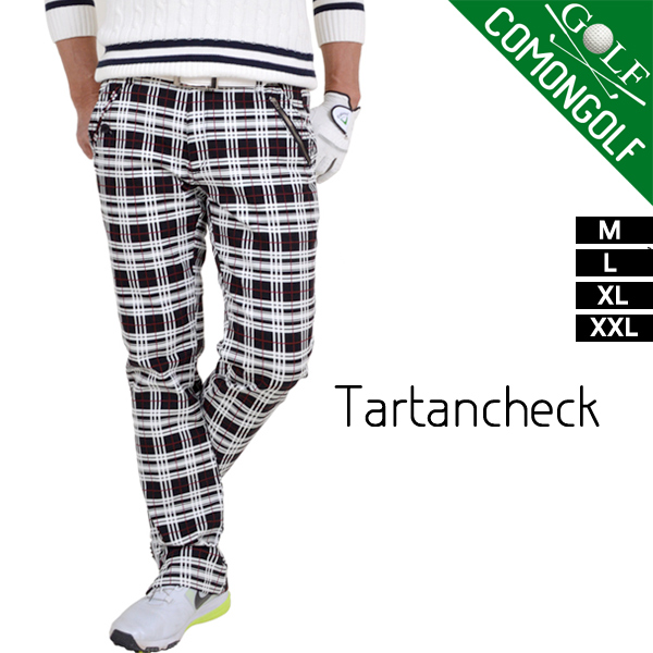 タグ付、ポロゴルフ、パンツ、Ｌ、ストレッチ、TAILORED FIT、チェック柄 RLX ストレッチ テーラード フィット パフォーマンス ツイル