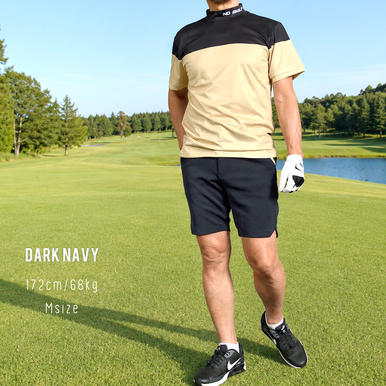 極美品PGG ゴルフ ハーフパンツ ショートパンツ 速乾 ストレッチ サイズ3 COMONGOLF（コモンゴルフ） ゴルフウェア メンズ 夏 夏用 ハーフパンツ