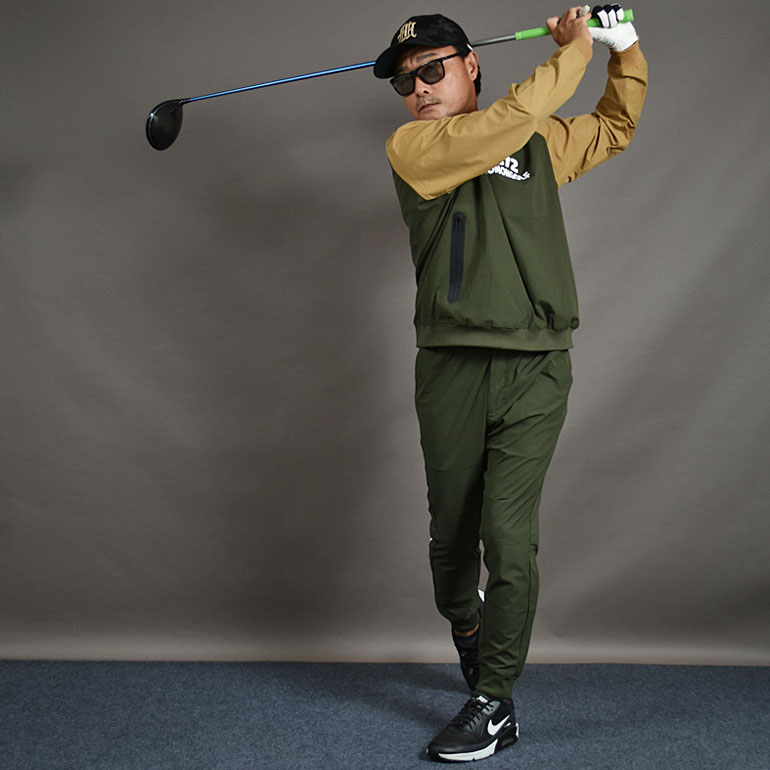 COMONGOLF ゴルフウェア シャツ 2枚セット COMONGOLF（コモンゴルフ） 完成コーデ 2点 上下セット ゴルフウェア