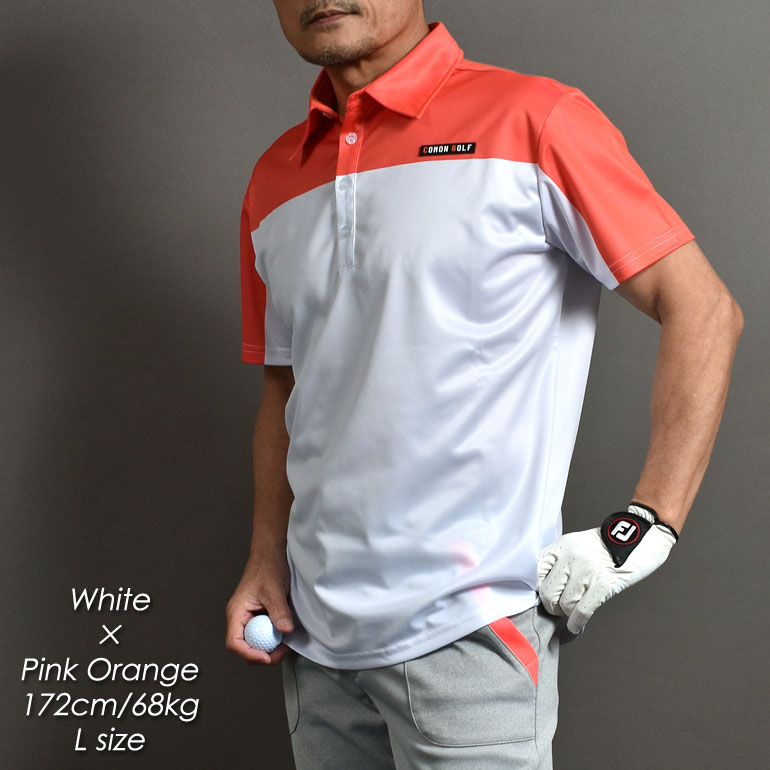 COMONGOLF ゴルフ ポロシャツ メンズ ゴルフウエア 吸汗速乾