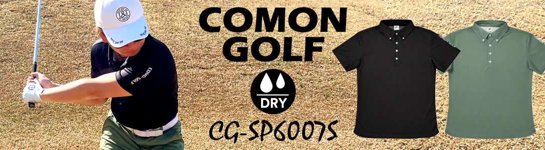 COMONGOLF（コモンゴルフ） ゴルフウェア 半袖 春夏 モックネック